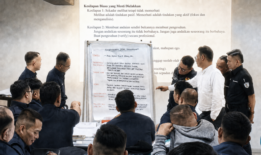 Motivation Workshop for Security Personnel or Protection Officers